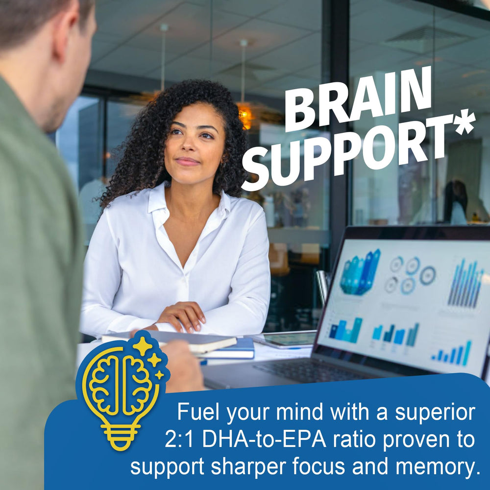 LILICARE dha-epa-2to1-ratio image, bottle highlights high-quality algae omega-3.