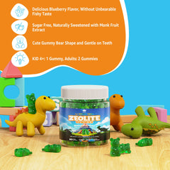 LILICARE Zeolite Detox gummies in a kitchen scene for everyday use.