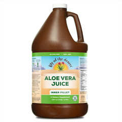 Lily of the Desert inner fillet aloe juice bottle for daily wellness