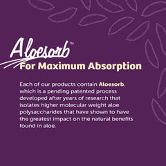 Lily Of The Desert Stomach Formula amber bottle preserves freshness.