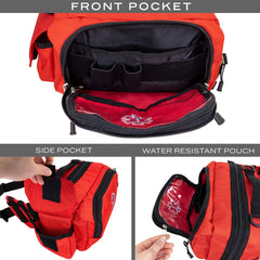 LINE2design Deluxe Medical Fanny Pack gusseted front pouch for instruments