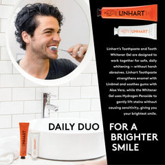 LINHART Smile Care Set promotes a fresh breath feel in daily routines.