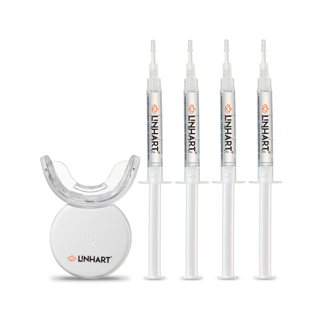 LINHART whitening kit assembled for at-home whitening