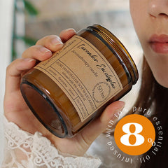 Liofeve Lavender Eucalyptus candles packaging showcases gift-ready presentation