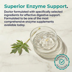 LionHeart Digestive Enzymes Papain and Bromelain enhance digestion