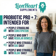 LionHeart Probiotics DE111 strain close-up highlights resilient probiotic.