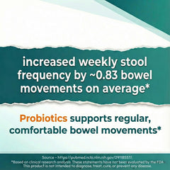 LionHeart Probiotics regularity-support capsules promote comfortable digestion.