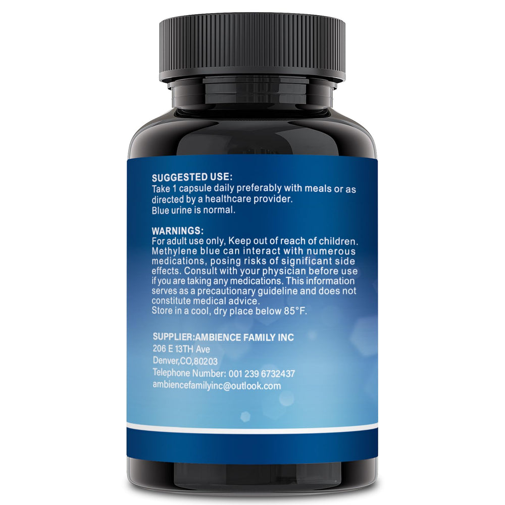 Liophy branding on premium supplement label