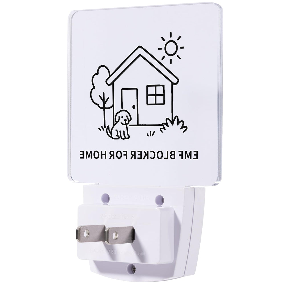 Liovsiso EMF Blocker beside bed for calmer sleep