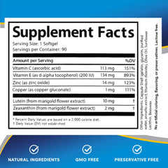 Lipotriad Visionary Eye vitamin tablet close-up showing capsule texture.