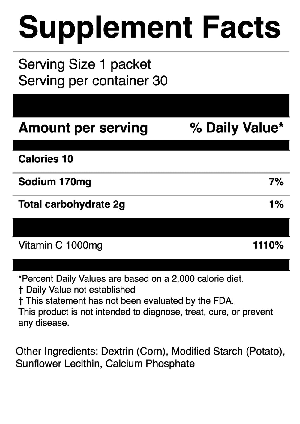 LipoVit VC sachet closeup highlighting portable vitamin C solution.