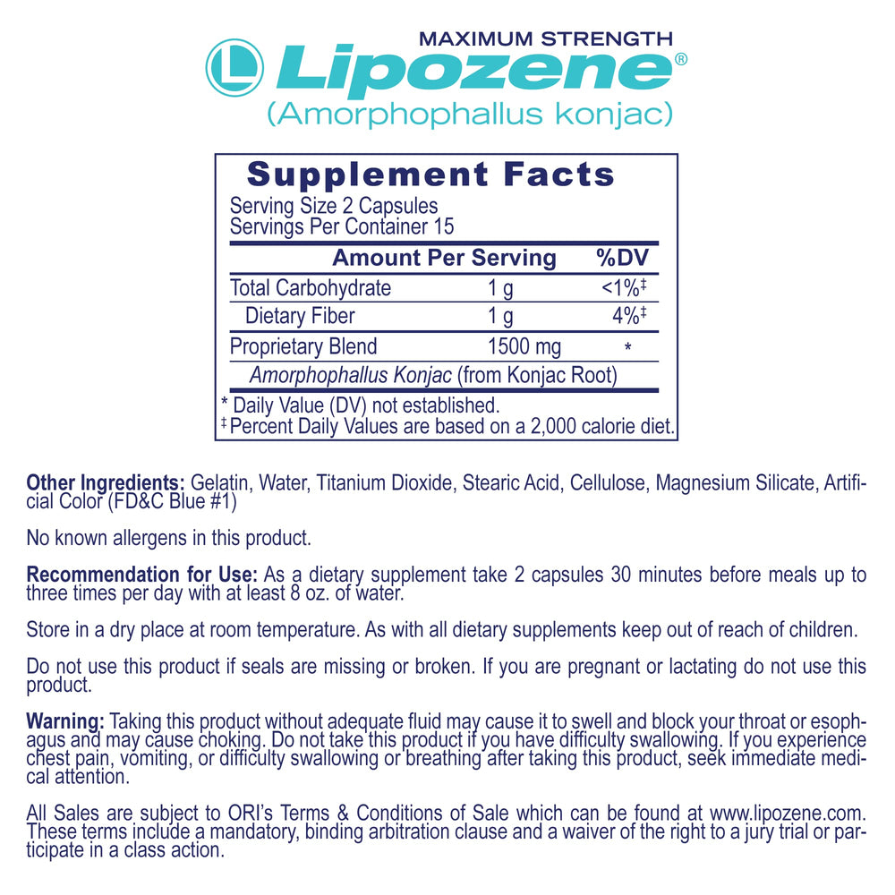 Lipozene capsules closeup reveals compact pills for discreet daily intake.