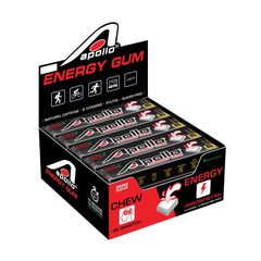 Liquid Core Apollo Energy Gum with liquid center delivering a quick energy boost