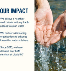 Liquid I.V. Hydration Multiplier Sugar Free ingredients information on the label.