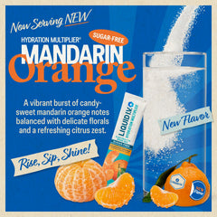 Three-pack box of Liquid I.V. Hydration Multiplier Sugar Free Mandarin Orange.