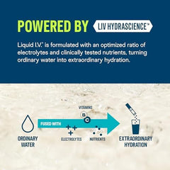 Liquid I.V. Hydration Multiplier Sugar-Free Mango Pineapple prepared drink in glass