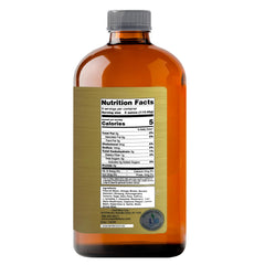 LiquidBlenz brain tonic pour with amber liquid for clarity.