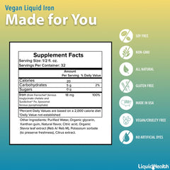 LIQUIDHEALTH Prenatal bottle alongside a healthy snack for daily wellness routine