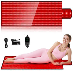 LitDuck 65x20-5-inch red light therapy mat provides full body relaxation at home.