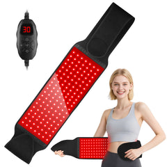 LITDUCK red light therapy belt front view for at-home sessions.