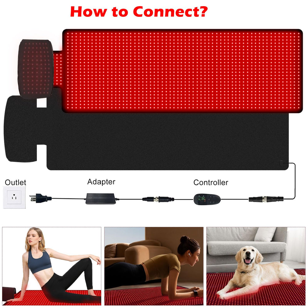 LITECARE dual-pulse mode display shows adjustable therapy rhythms.