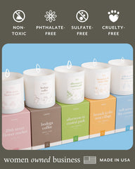 Literie 9oz candle delivers a 50-hour burn time.