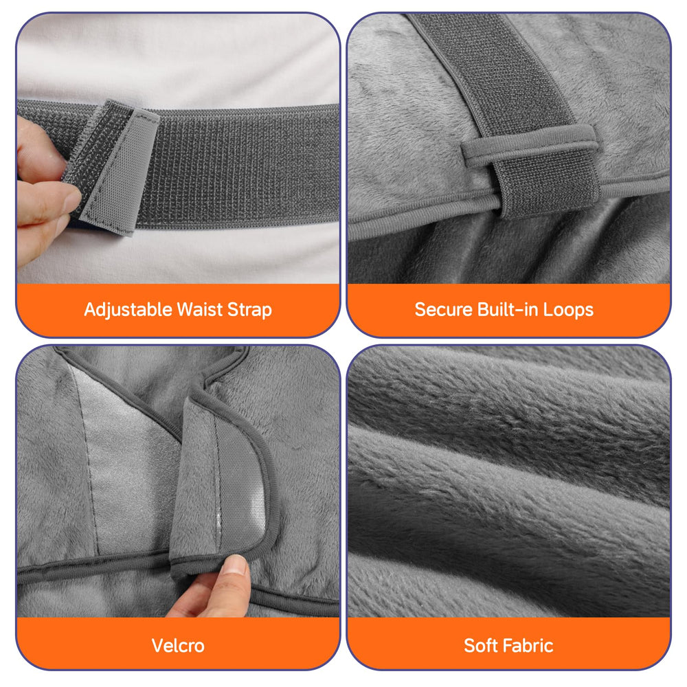 LITLISFlY six heat levels provide customizable warmth