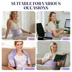 Litlisfly heating pad in an office setup provides portable warmth.
