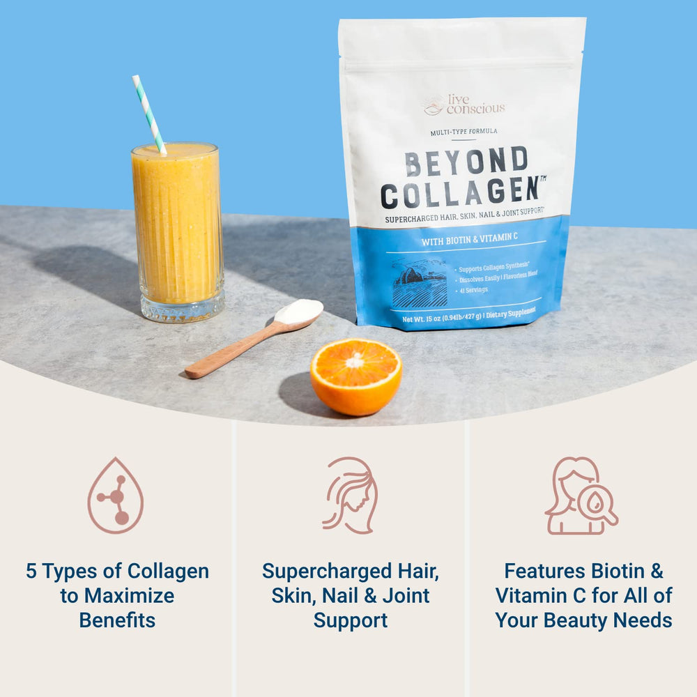 Beyond Collagen powder dissolving in water for smooth texture and mixability