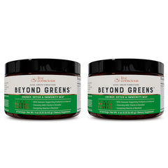 Live Conscious Beyond Greens matcha bottle ready to mix for daily energy.