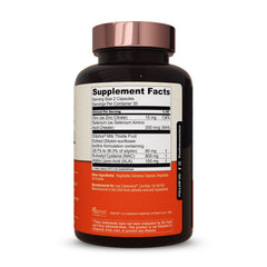 Live Conscious LiverWell close-up highlights capsule formula supporting immune function.