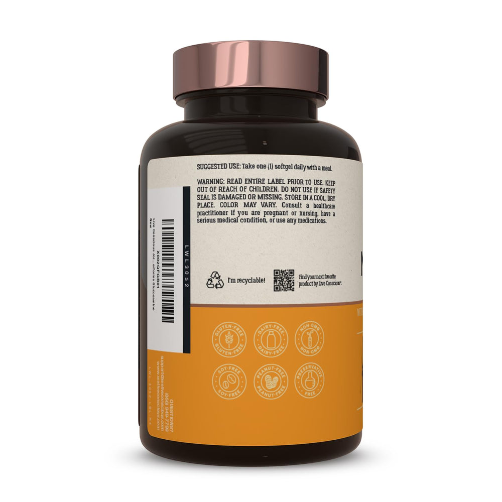 MoveWell Plus krill oil capsules highlighting DHA and EPA benefits
