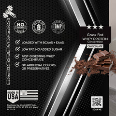 LIVE LGNDRY LABS Organic Non-GMO ingredients panel on whey label