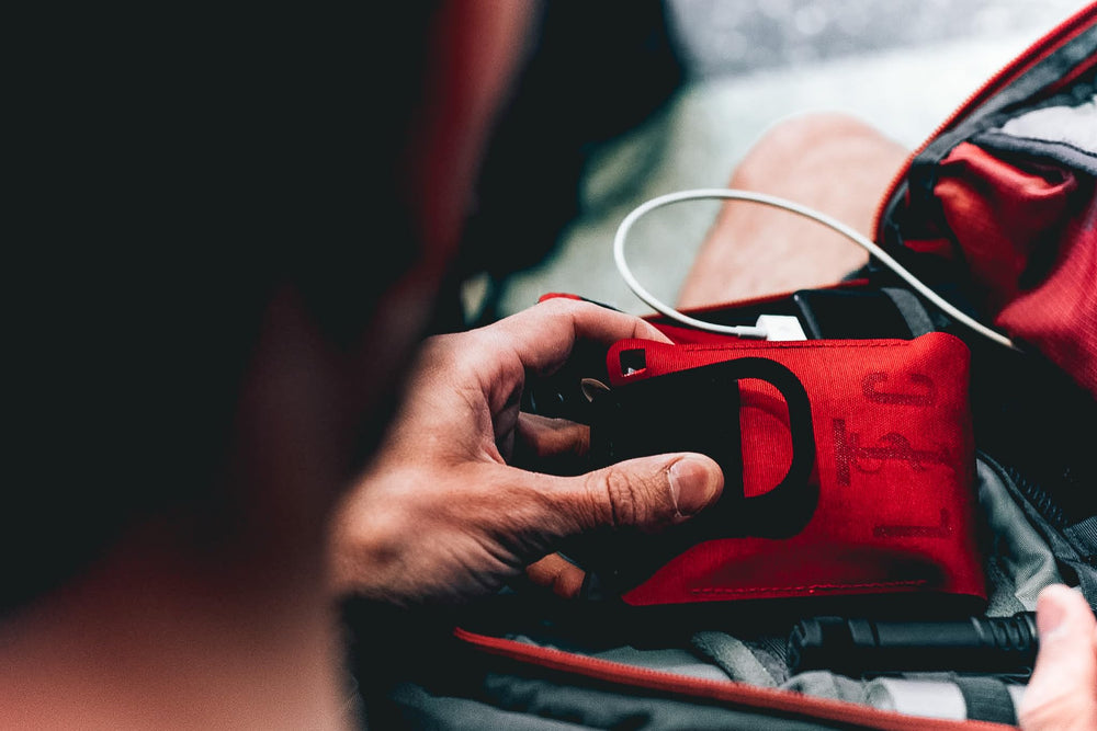 Live The Creed micro first aid kit with QuikClot and gloves enables quick care anywhere.
