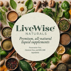 Live Wise Naturals Tasteless formula blends into drinks without altering flavor.