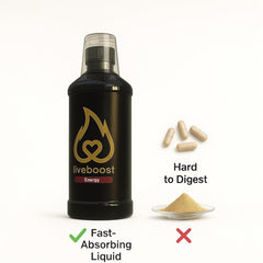 LIVEBOOST two bottles provide ongoing wellness and value.