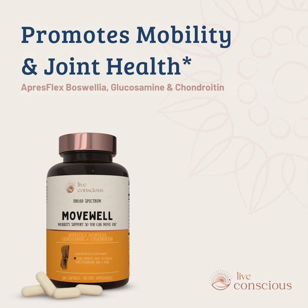 Live Conscious MoveWell two-pack display with ongoing value.
