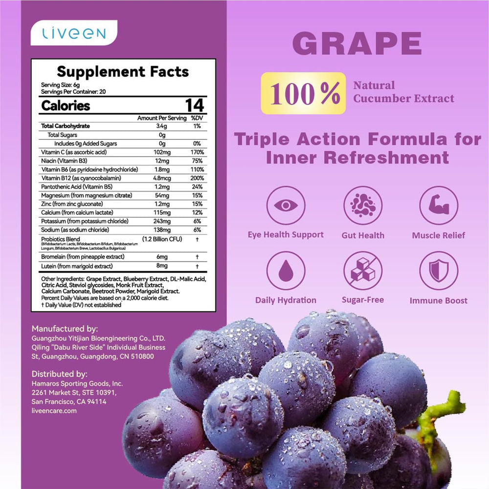 Liveen Rebound 100 vegan gluten-free badge on packaging