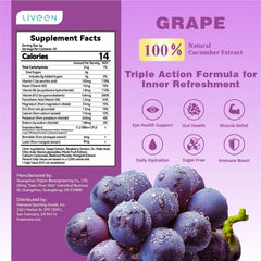 Liveen Rebound 100 vegan gluten-free badge on packaging