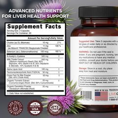 LIVEGOOD Liver Support capsules arranged to illustrate daily dosage for wellness