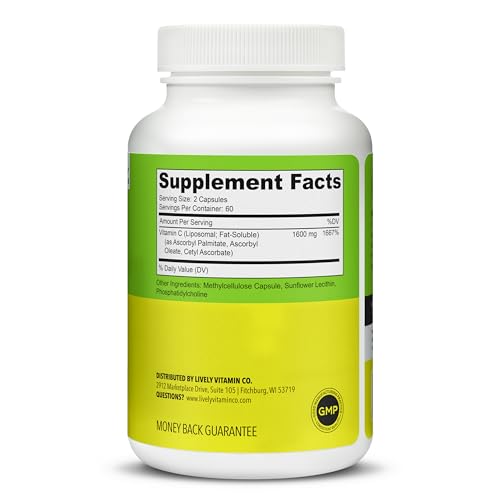 Citrus Kick bottle side shows rose hips and bioflavonoids for absorption