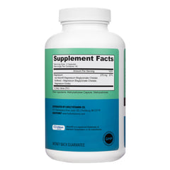 Close-up of Lively Vitamin Co Magnesium Ease capsules showing vegan, easy-to-swallow form.