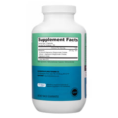 Lively Vitamin Co Magnesium Ease capsules close-up highlighting chelated formula