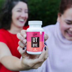 Holy basil leaf closeup highlights calming aroma and wellness potential in UTBye.