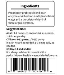 Person breathes more freely after using LiviaOne nasal spray.