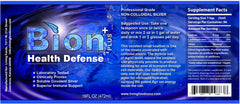 Living Foods USA Bion SS 0.5 nm silver oxide particles—nanoparticle detail illustration