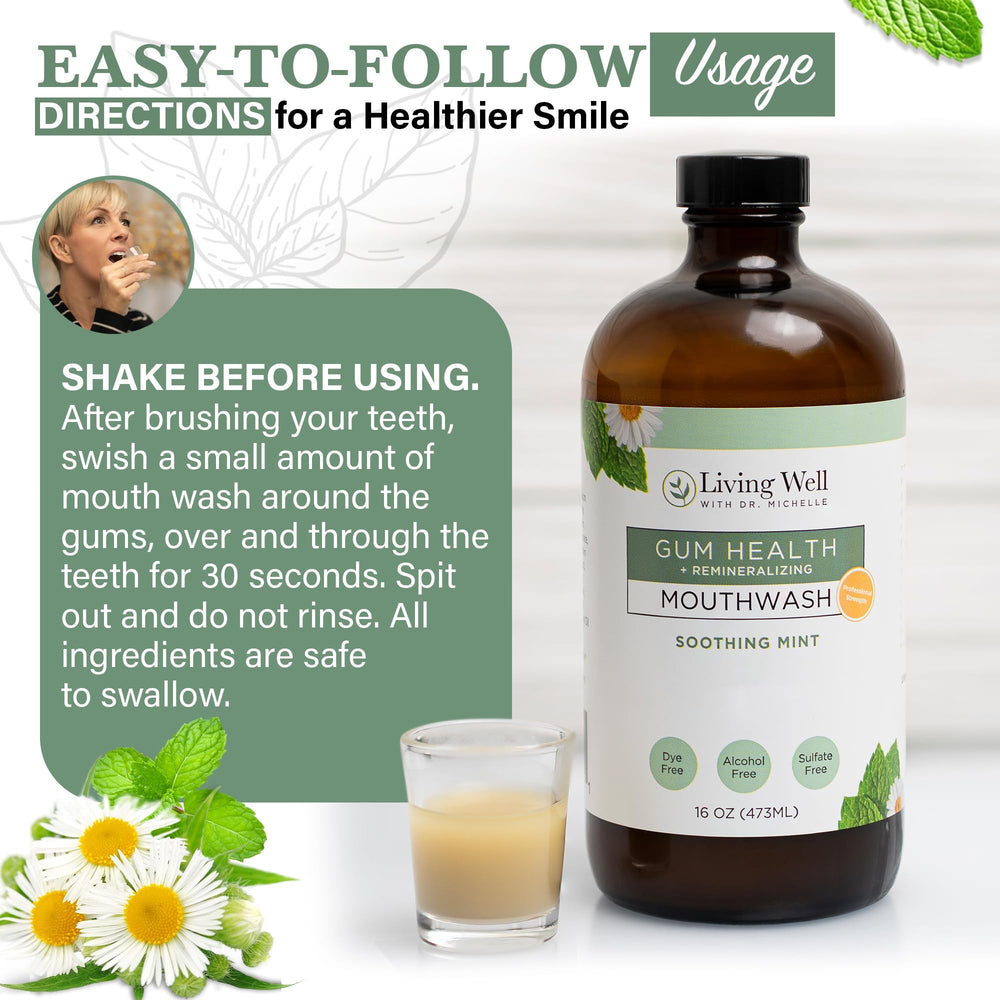 Alcohol-free formula cue for sensitive mouths and daily use