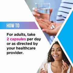 Pouring Livingood Daily Energy Support capsules for a simple daily routine without caffeine.