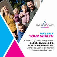 Livingood Daily iron supplement bottle with label showing 30 capsules