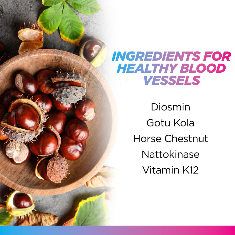 Livingood Daily label view highlighting 5-in-1 vascular support formula.